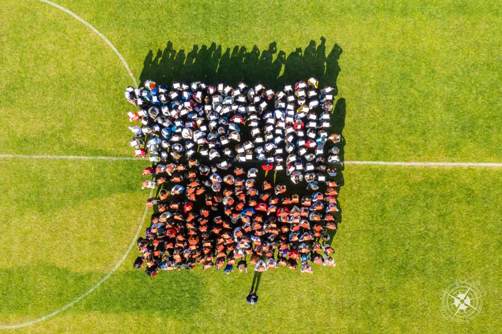 "Żywa Flaga" w Piekarach Śląskich