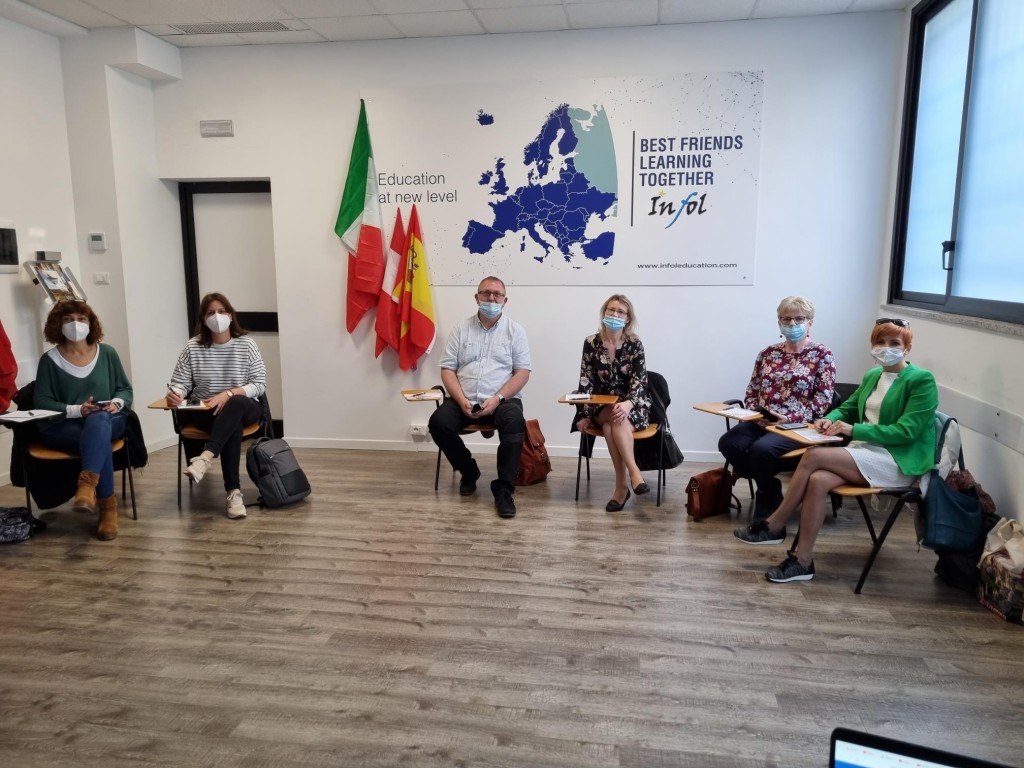 Nauczyciele SP 36 na kursie w Rzymie