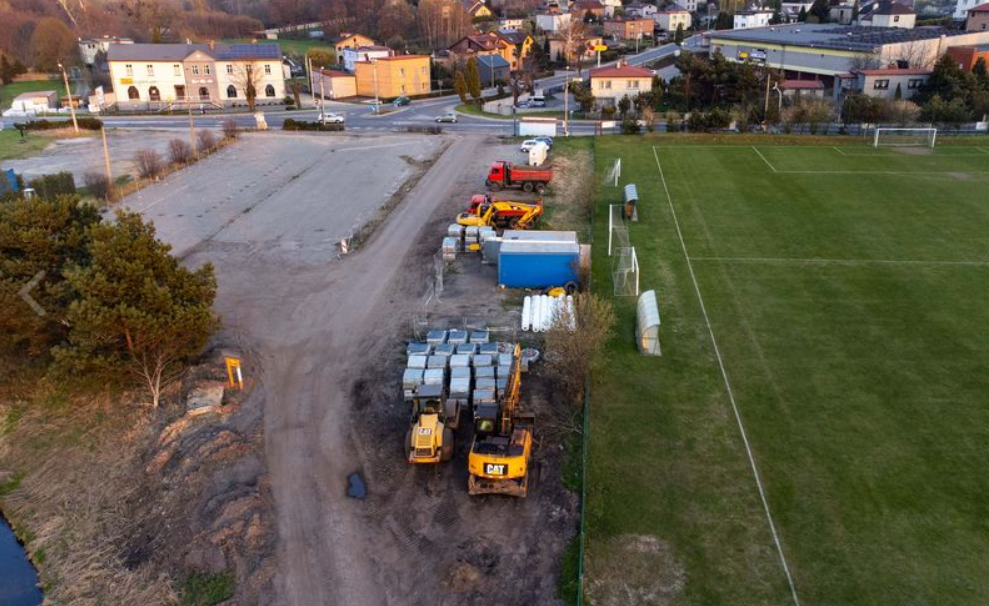 Bulwary nad Nacyną w Niedobczycach i Niewiadomiu
