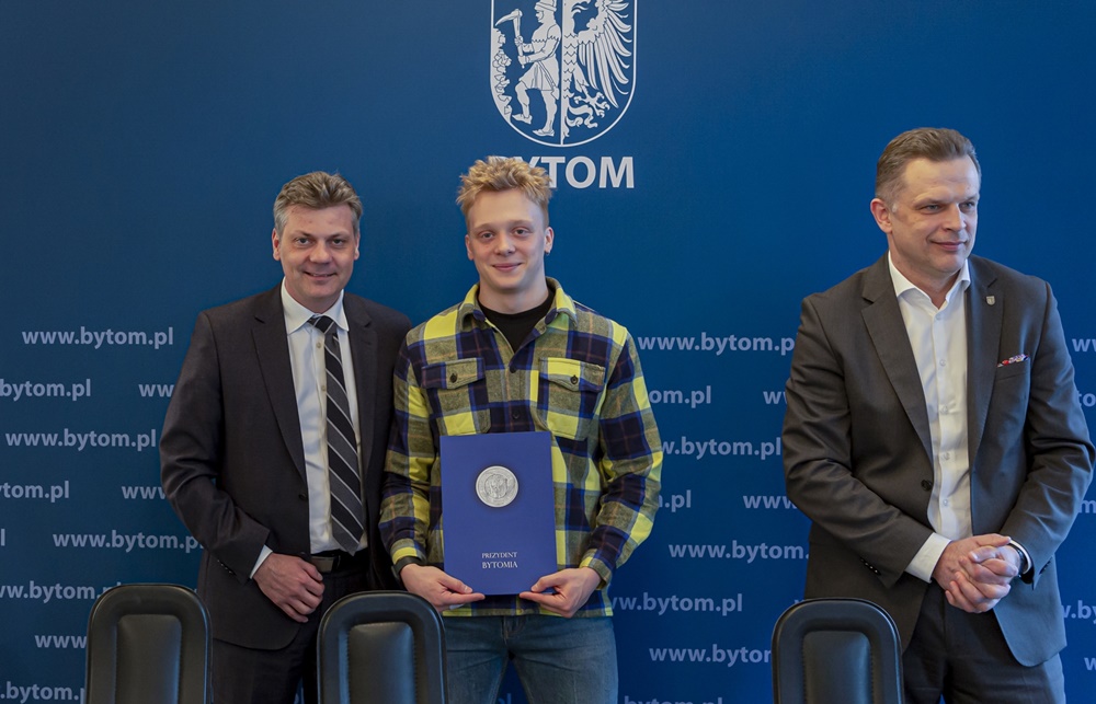 Prezydent pogratulował bytomskim waterpolistom