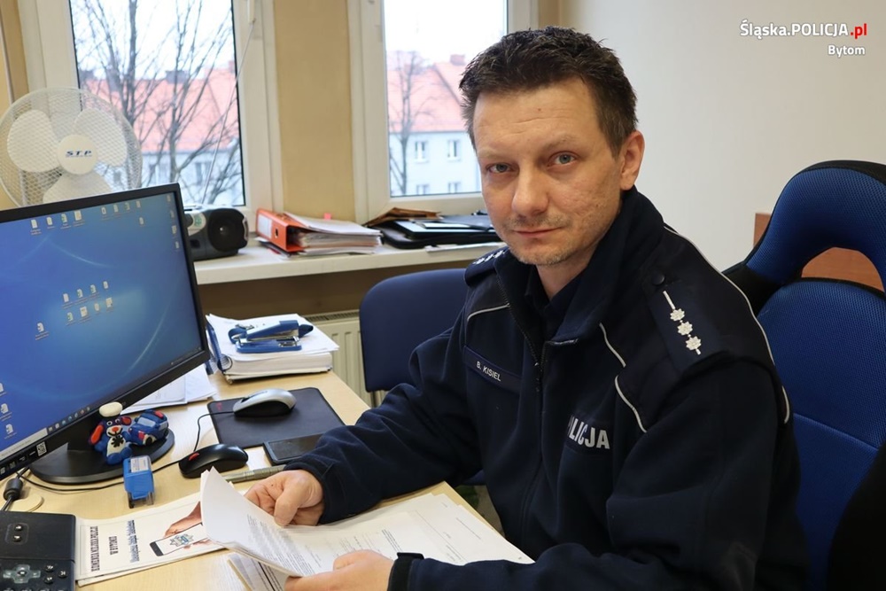 Dwie rodziny ukraińskie znalazły schronienie w domu bytomskiego policjanta