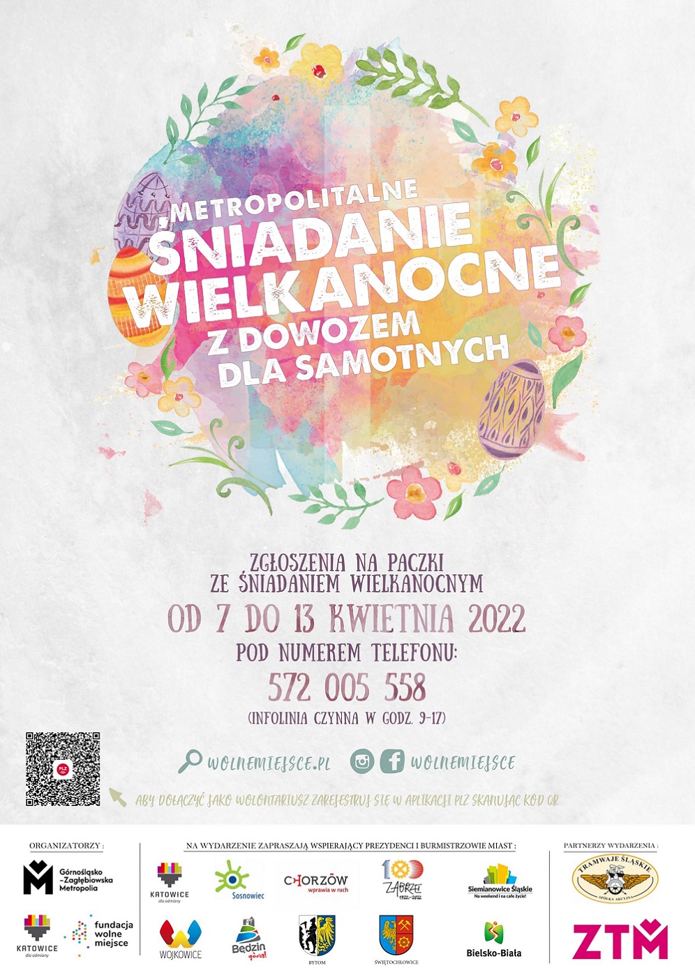 Metropolitalne Śniadanie Wielkanocne z dowozem dla Samotnych 2022