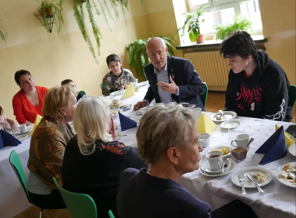 Starosta Mikołowski w odwiedzinach u gości z Ukrainy