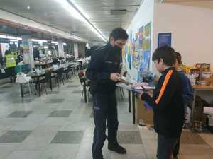 Działania "Mamo, tato nie zgub mnie". Katowiccy mundurowi dla ukraińskich dzieci 5