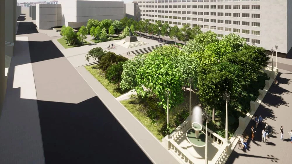 Plac Sejmu Śląskiego się zazieleni. Ogłoszono przetarg na jego przebudowę