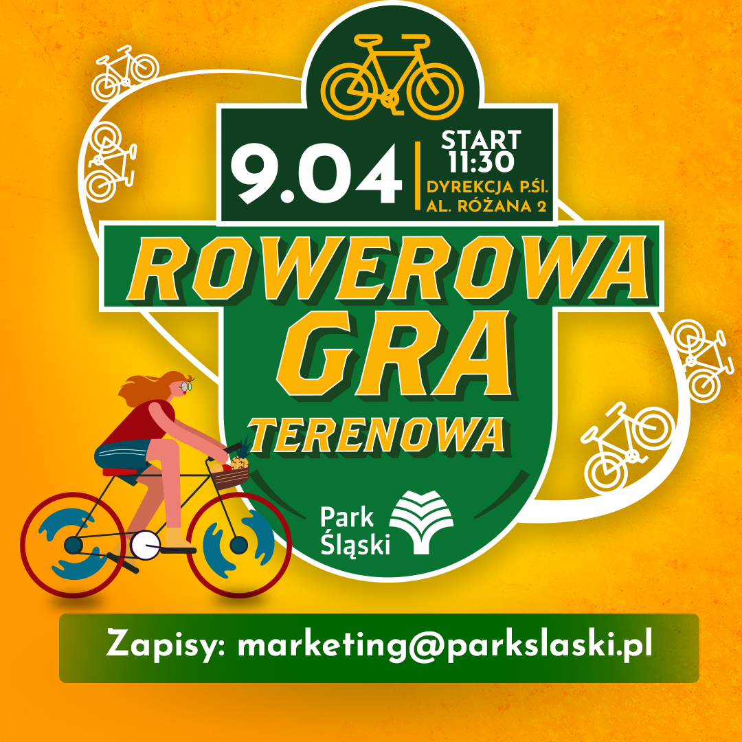 Już w sobotę Rowerowa Gra Terenowa w Parku Śląskim