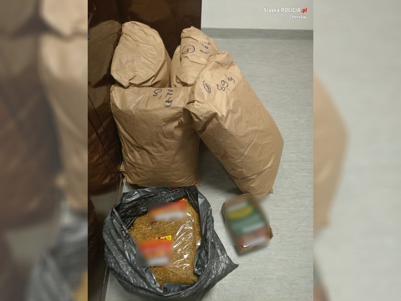 Policjanci zabezpieczyli nielegalny tytoń