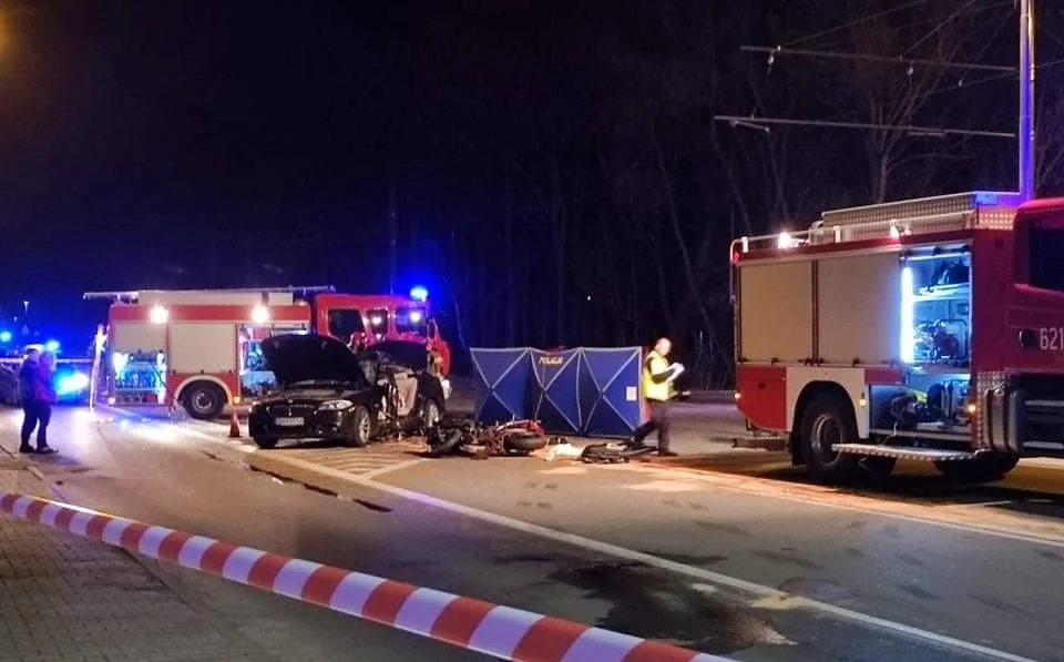 Śmiertelny wypadek na ulicy Bytomskiej. Mężczyzna zginął na miejscu