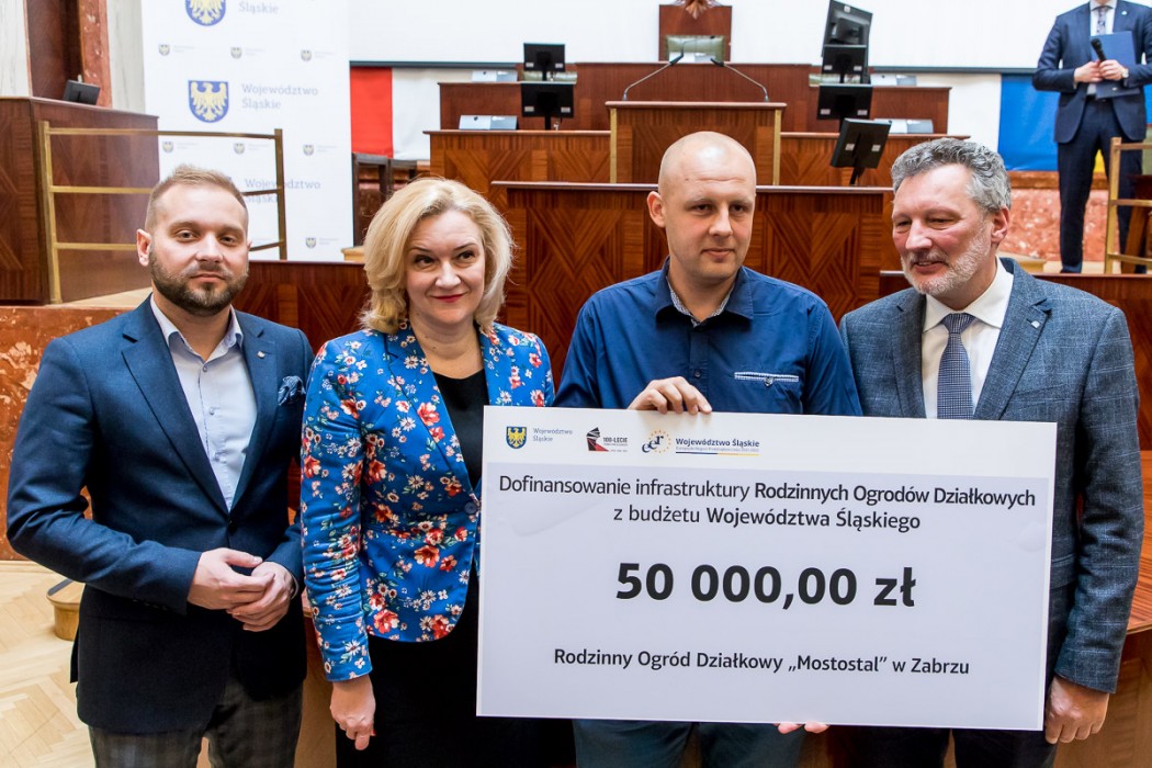 Dofinansowanie dla pięciu zabrzańskich Rodzinnych Ogródków Działkowych