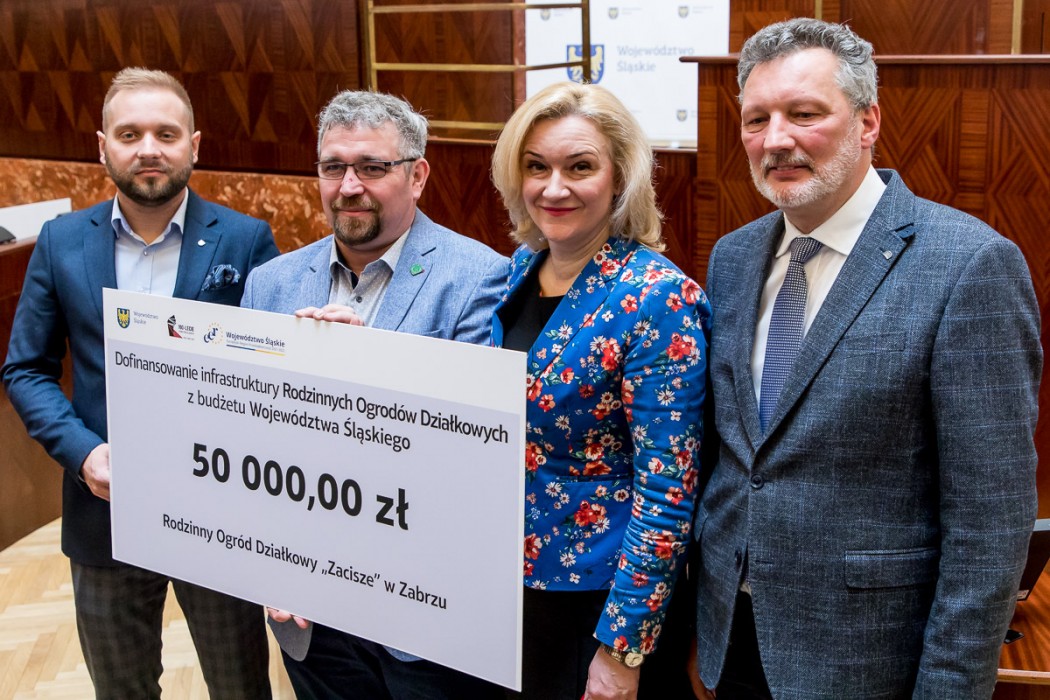 Dofinansowanie dla pięciu zabrzańskich Rodzinnych Ogródków Działkowych