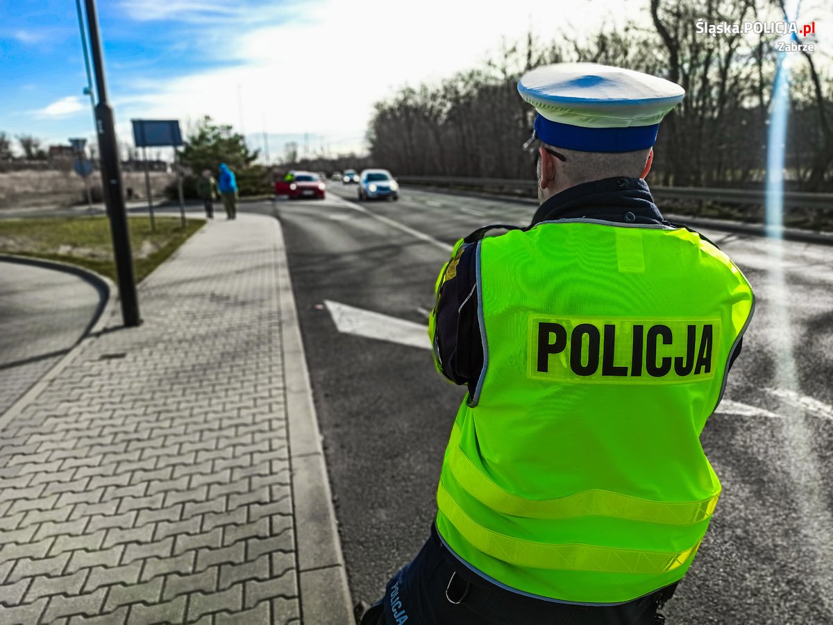 W Zabrzu prowadzono działania z wykorzystaniem drona