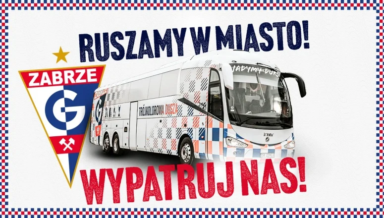 Piłkarze Górnika Zabrze ruszają w miasto!