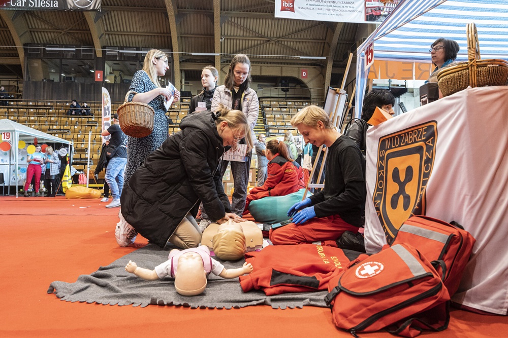 Trwają XXIV Zabrzańskie Targi Edukacji "Szkolne Prezentacje 2022"