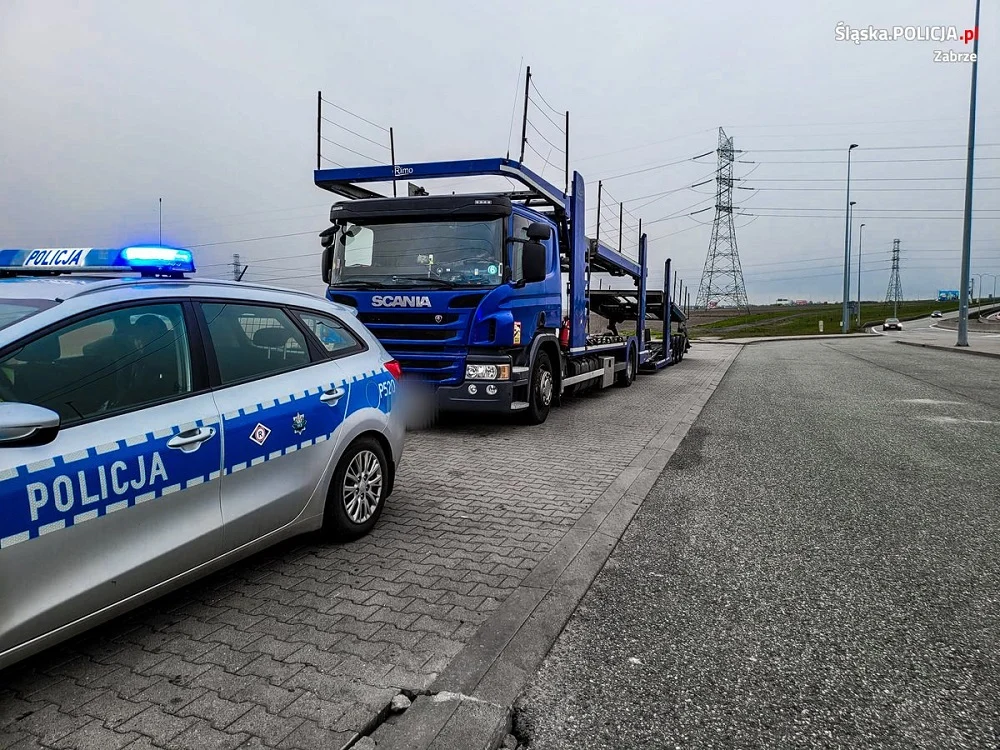 Nietrzeźwy kierowca ciężarówki zatrzymany!