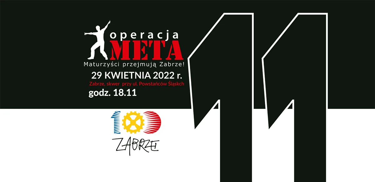 Operacja META. Maturzyści przejmują Zabrze po raz jedenasty!