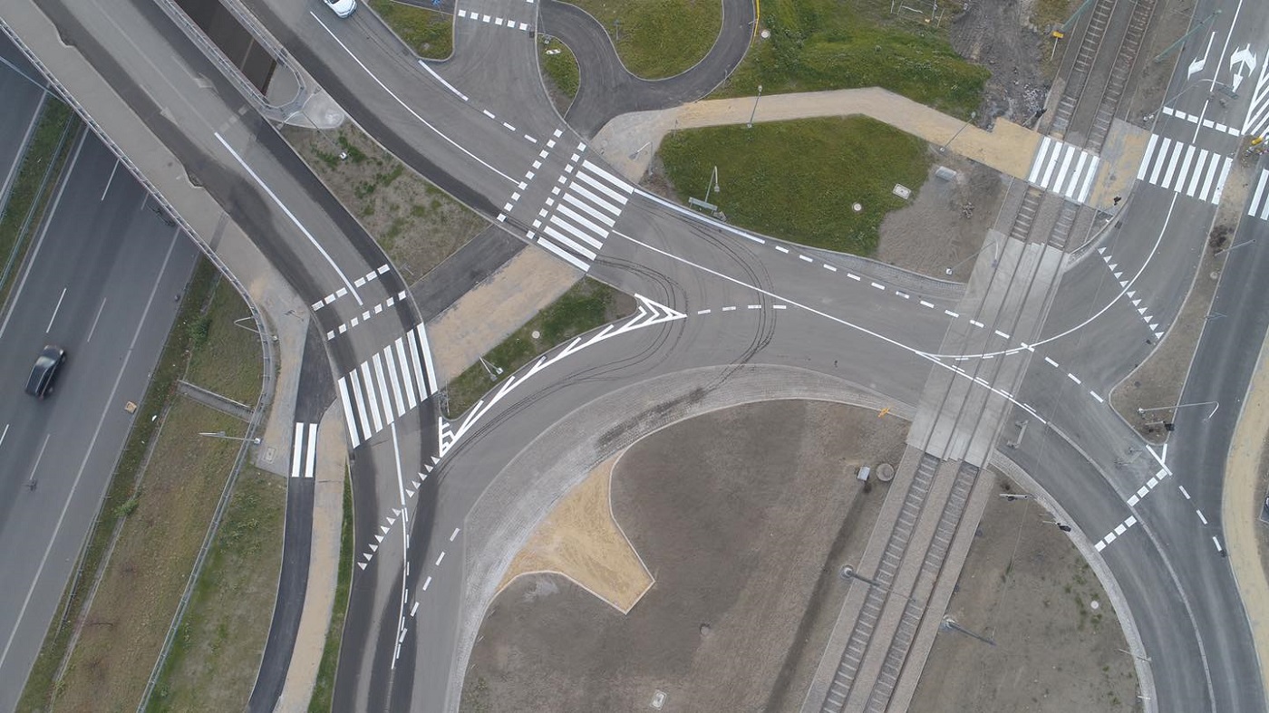 Rondo w Zaborzu już otwarte! Od teraz możemy zjechać na DTŚ w kierunku Katowic