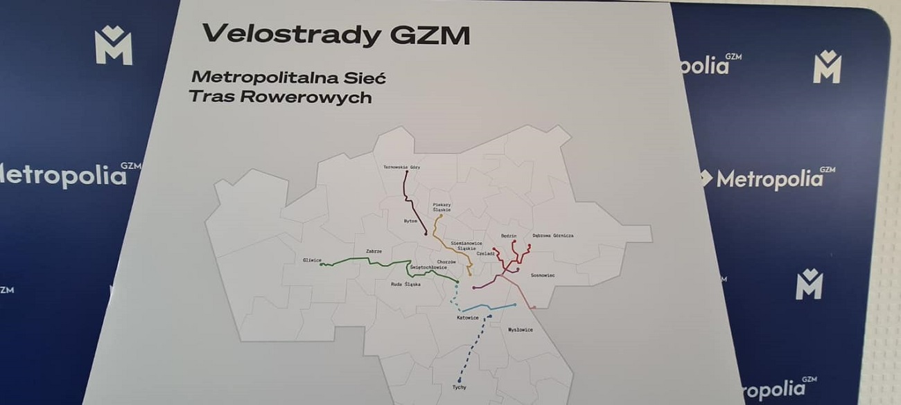 Droga rowerowa połączy Rudę Śląską z Katowicami i Gliwicami. Podpisano porozumienie!
