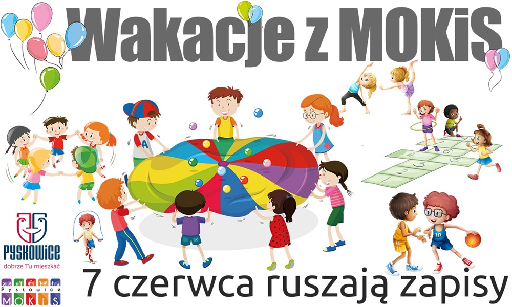 Wakacje z MOKiS. Już 7 czerwca ruszają zapisy