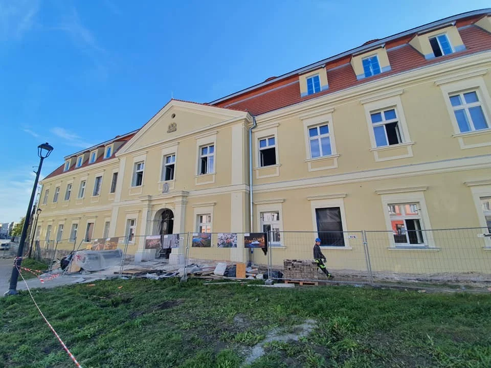 Intensywne prace w Pałacu Dietrichsteinów