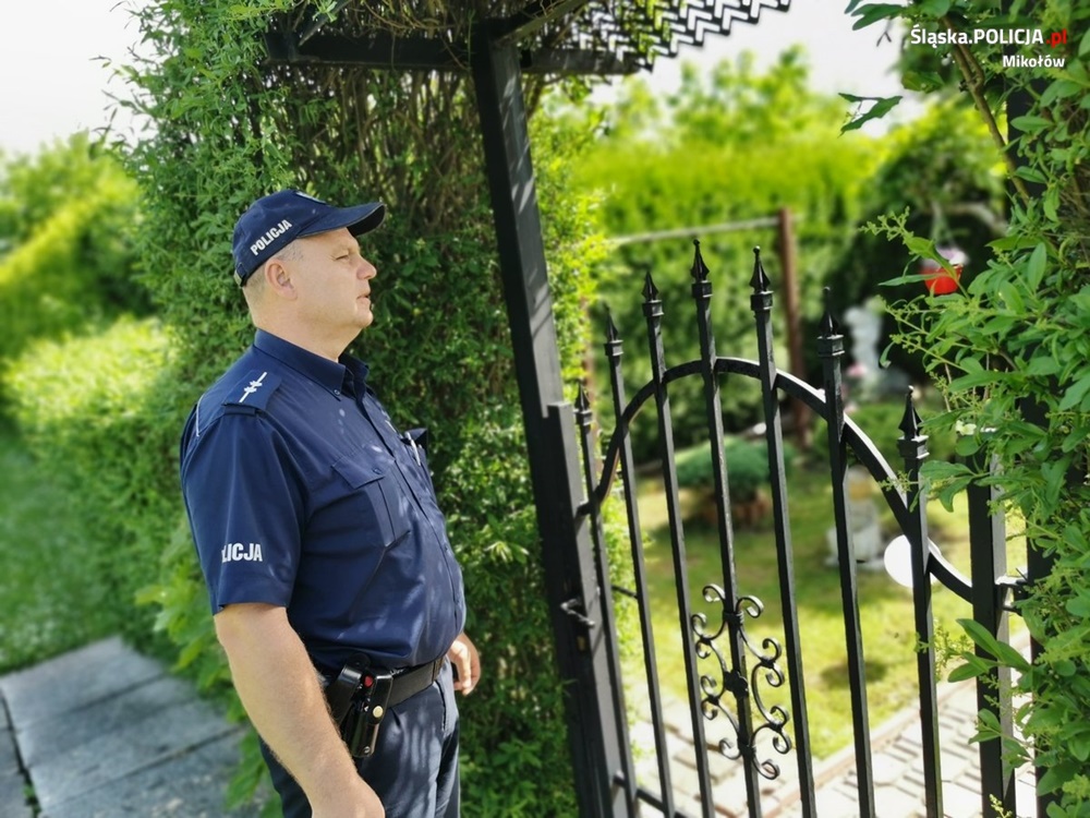 Dzielnicowi dbają o bezpieczeństwo działkowców