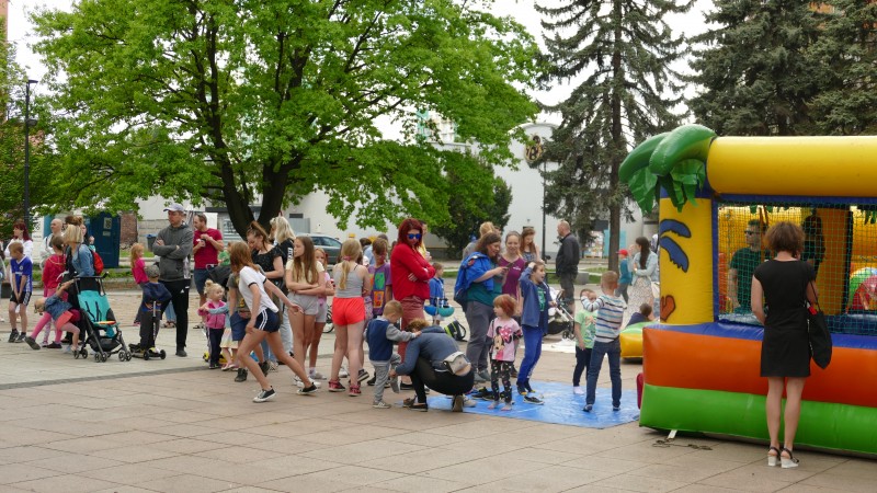 Start animacji na Rynku Miejskim