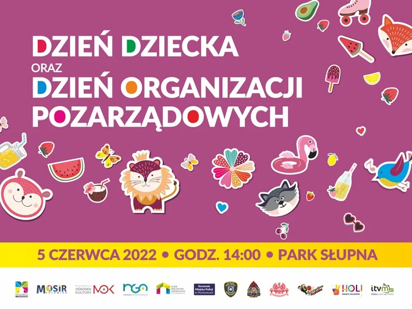 Kolorowy Dzień Dziecka w Parku Słupna