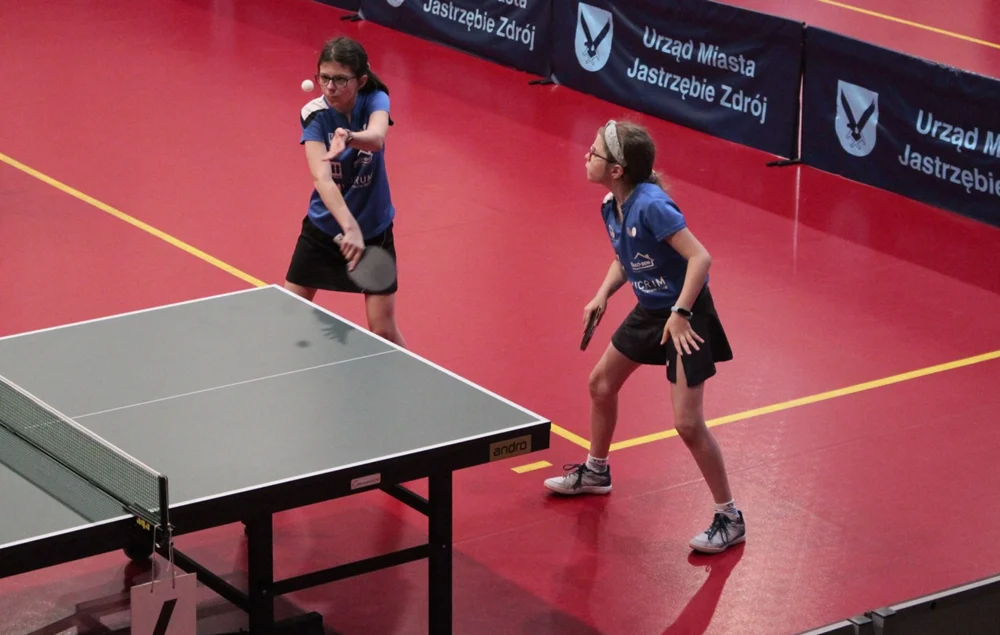 Wysokie miejsce mysłowickich tenisistek stołowych