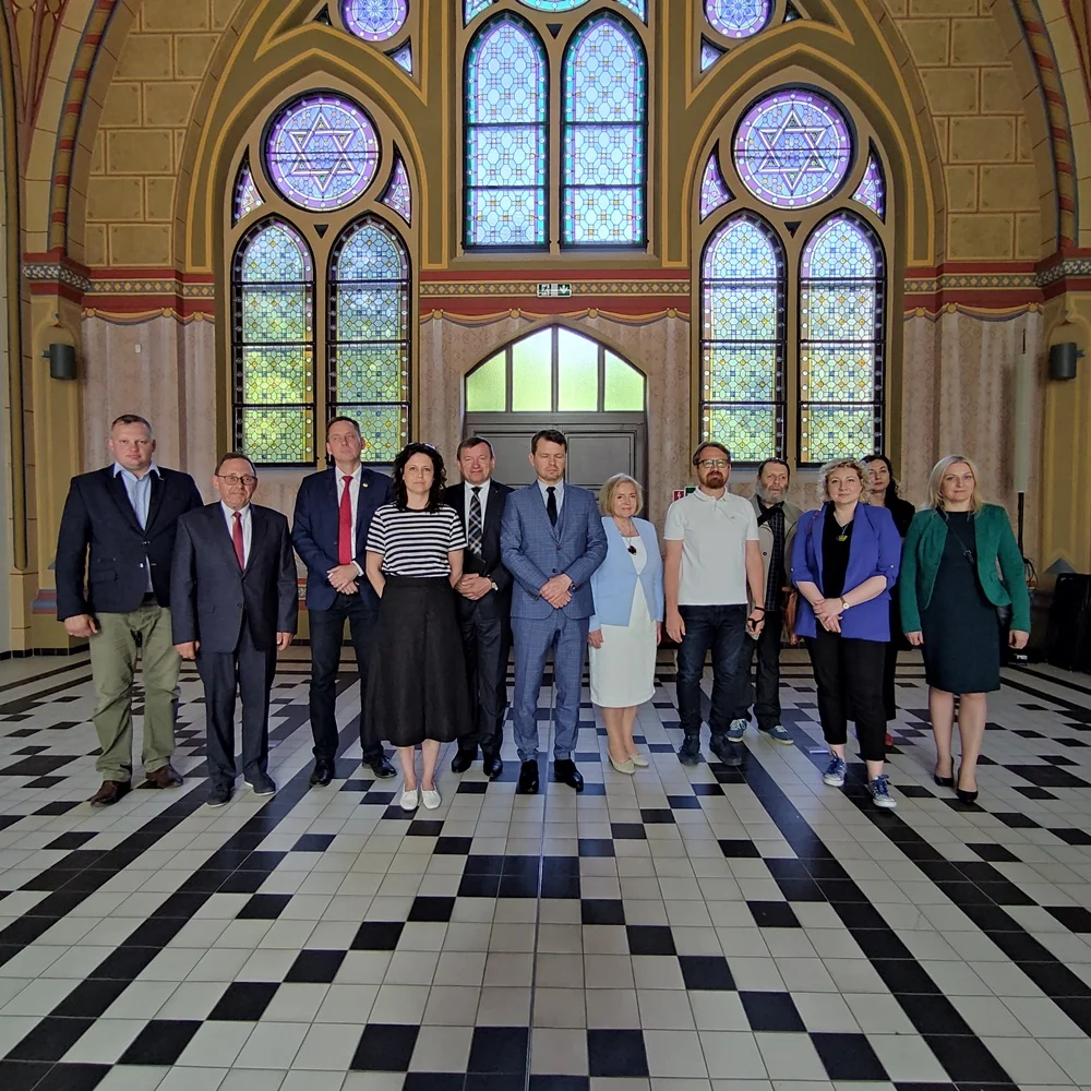 Komisja Sejmowa w Domu Pamięci Żydów Górnośląskich - Oddziale Muzeum w Gliwicach