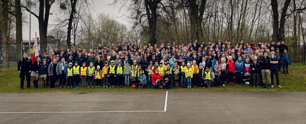 Niemal 300 harcerzy z Gliwic i nie tylko wzięło udział w XIX edycji Rajdu św. Jerzego