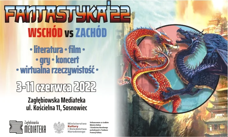 FANTASTYKA2022: Wschód vs Zachód. Poznaj program wydarzenia!