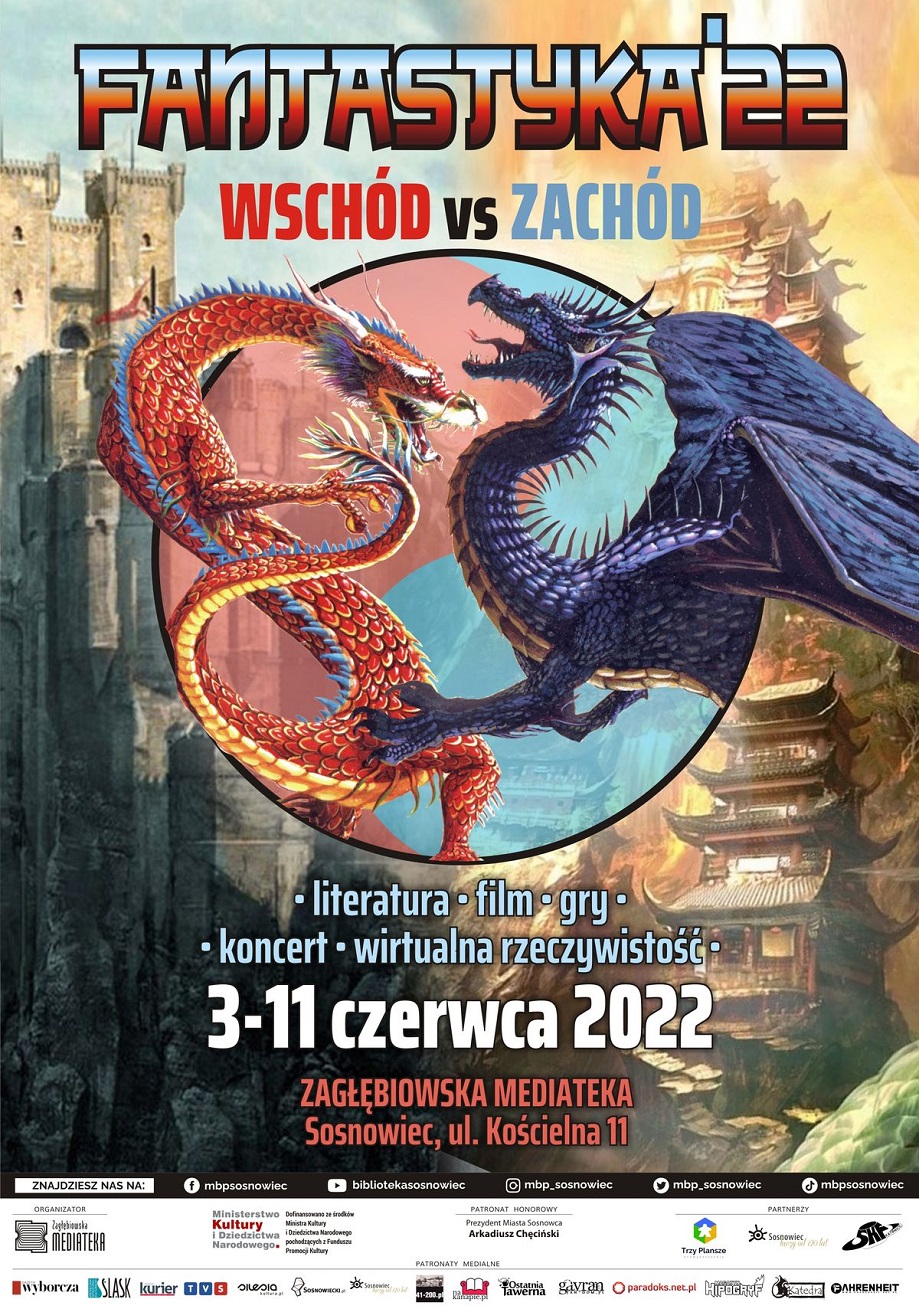 FANTASTYKA2022: Wschód vs Zachód. Poznaj program wydarzenia!