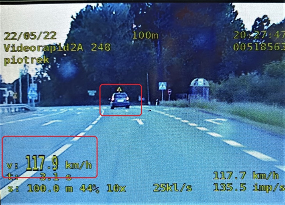 1000 zł mandatu za nadmierną prędkość z rejonie przejścia dla pieszych