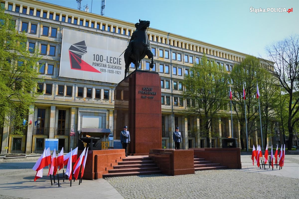 Dzień Flagi Rzeczypospolitej w Katowicach [ZDJĘCIA]