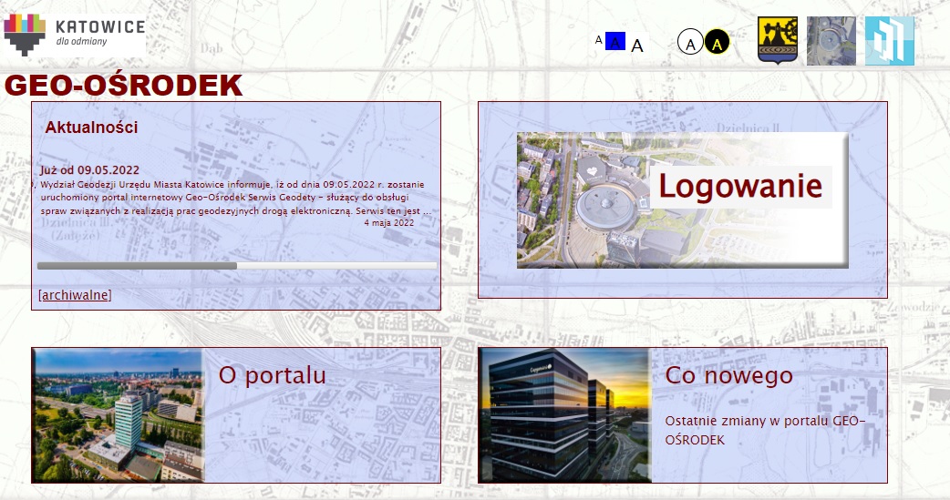 Rusza portal internetowy Geo-Ośrodek Serwis Geodety