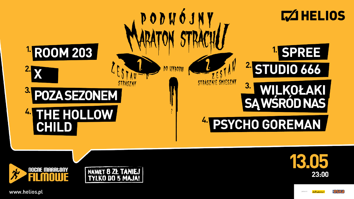 Trzynastego wszystko zdarzyć się może... Szczególnie w kinie!