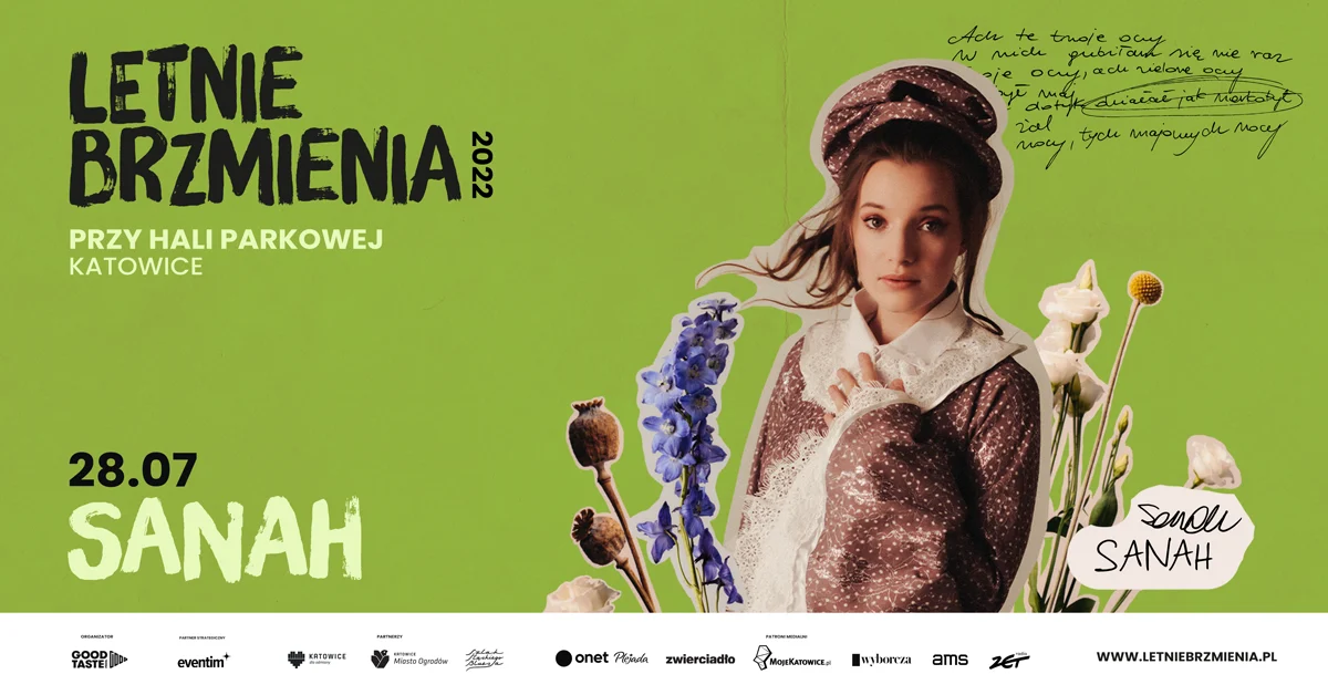 Sanah dołącza do trasy koncertowej Letnich Brzmień w Katowicach! 