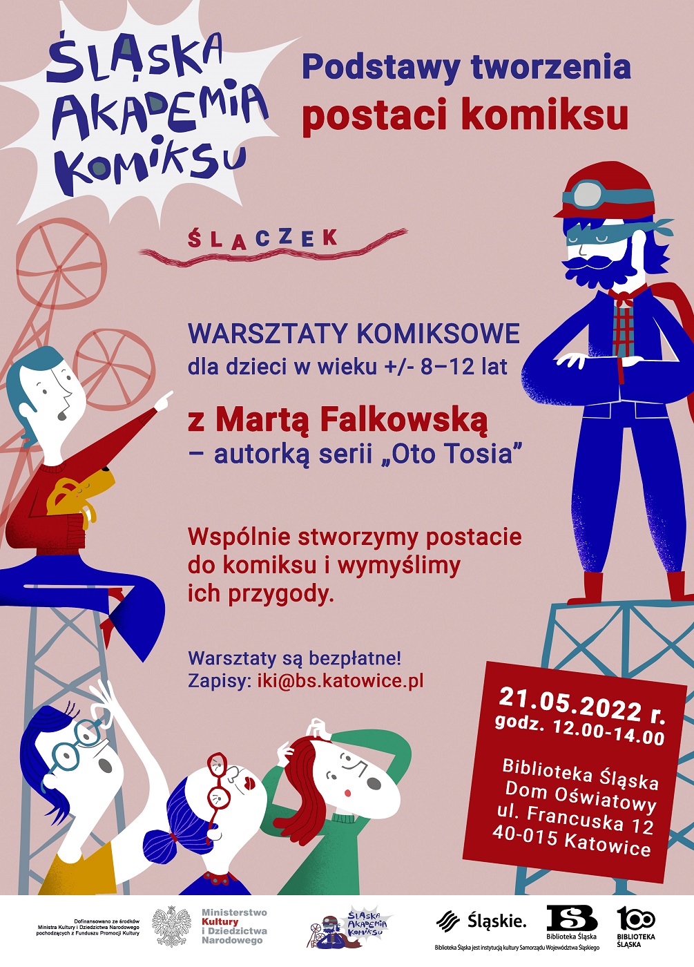 Śląska Akademia Komiksu - zajęcia dla dzieci, młodzieży i dorosłych!