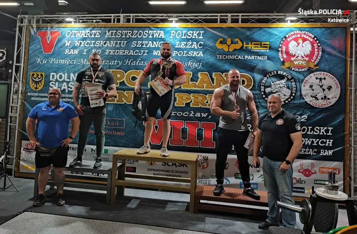 Kolejne sportowe sukcesy katowickiego policjanta