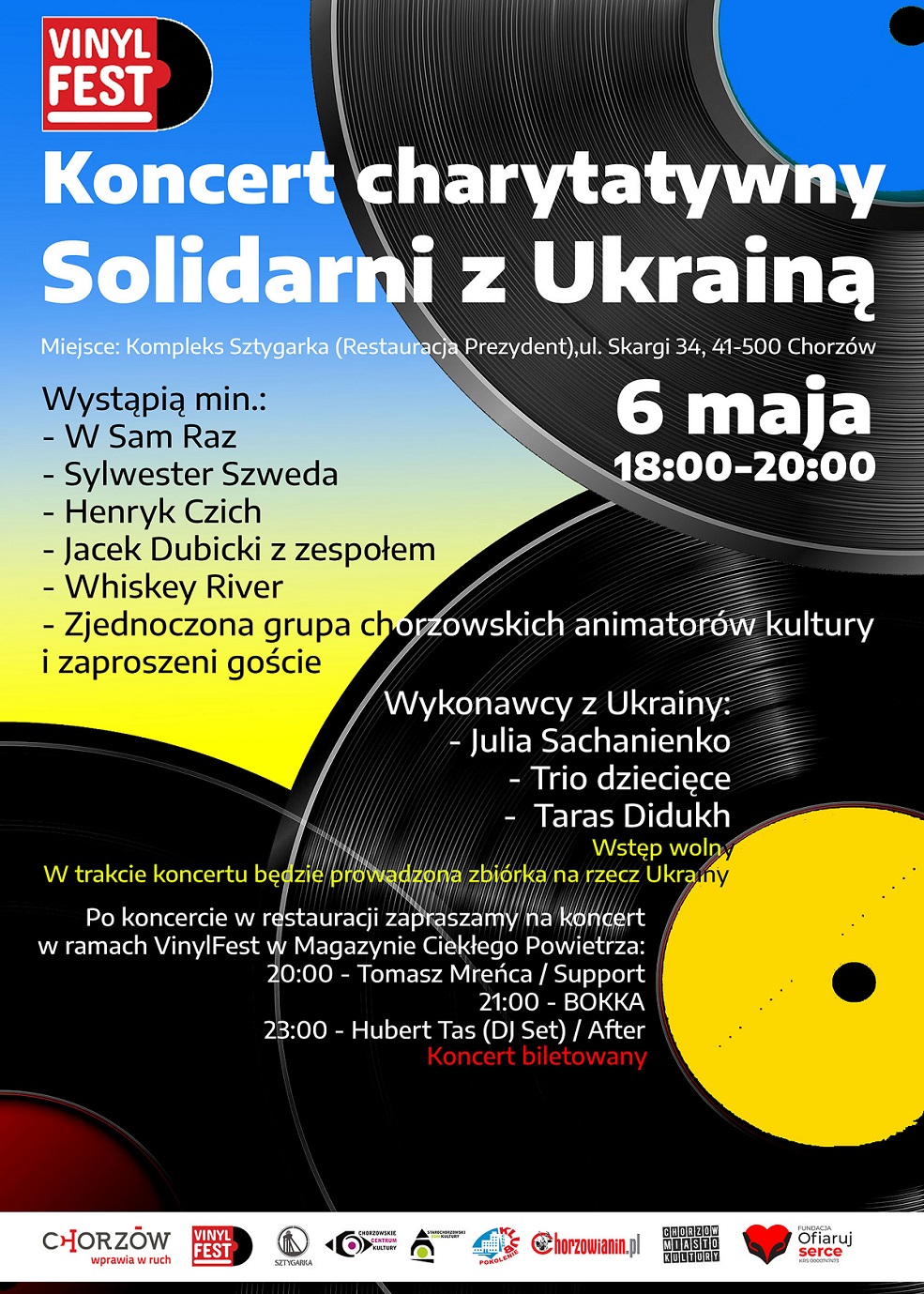 Koncert charytatywny "Solidarni z Ukrainą"