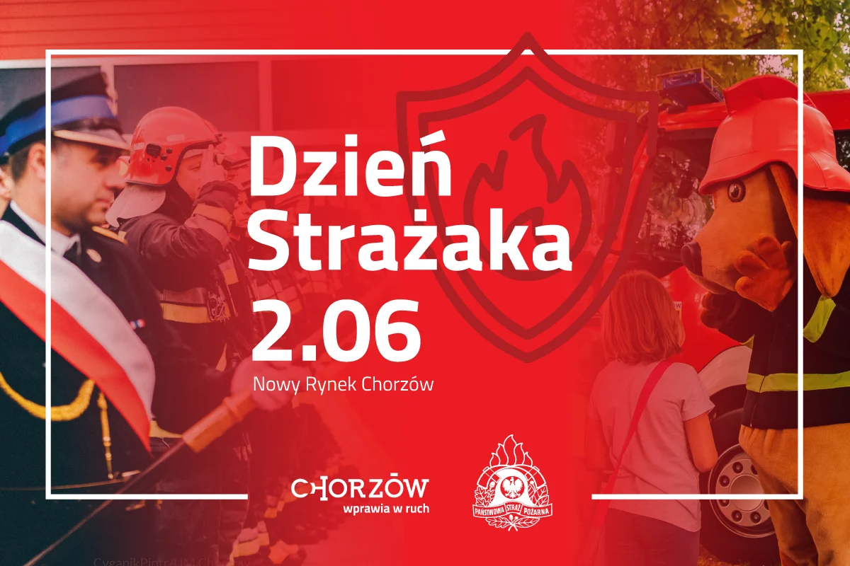 Dzień Strażaka i Dzień Dziecka na chorzowskim Rynku!