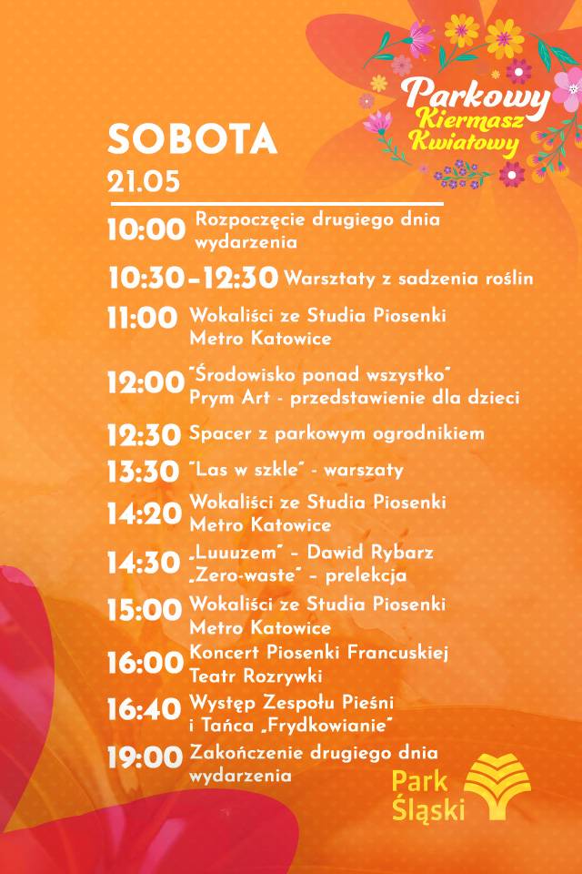 Trwa Parkowy Kiermasz Kwiatów!