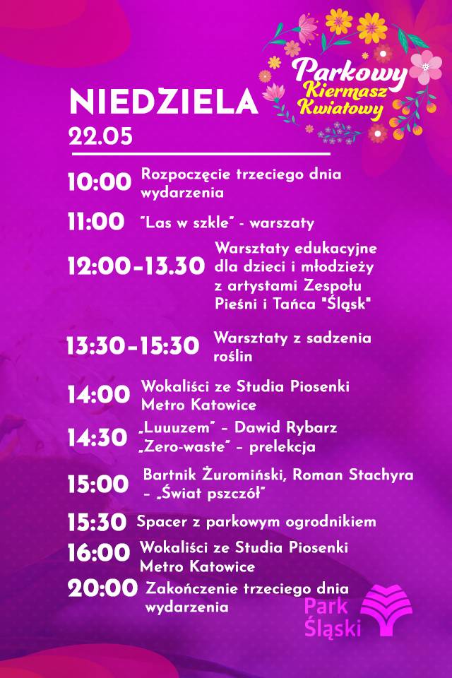 Trwa Parkowy Kiermasz Kwiatów!