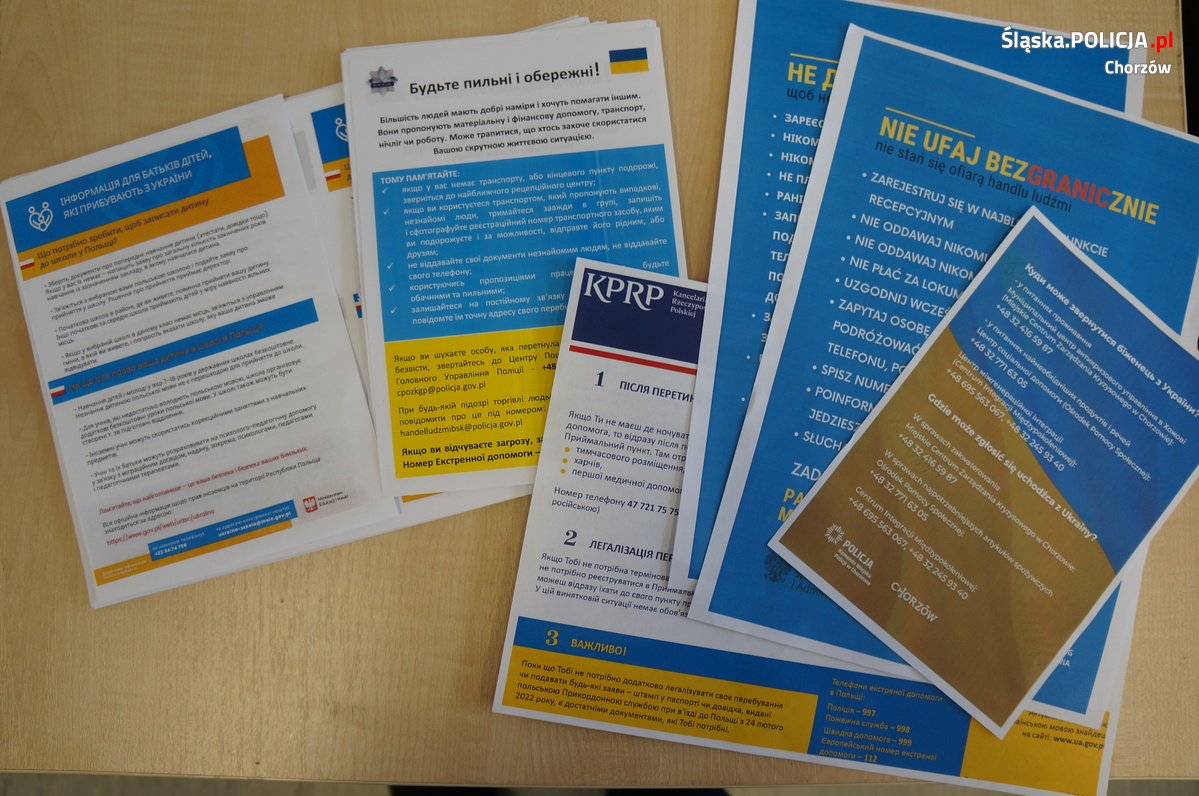 W trosce o bezpieczeństwo uchodźców z Ukrainy