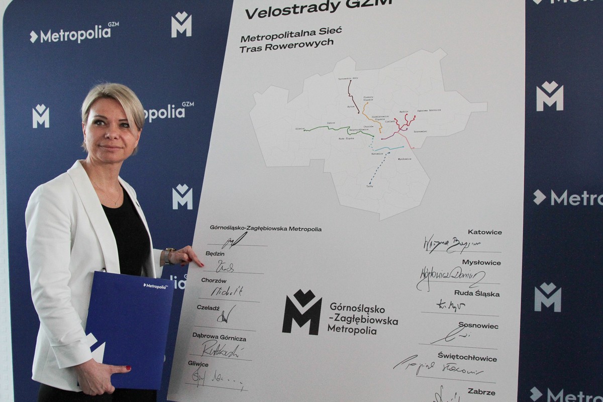 Velostrada na Rawie. Ponad 2 km nowej drogi rowerowej w Chorzowie