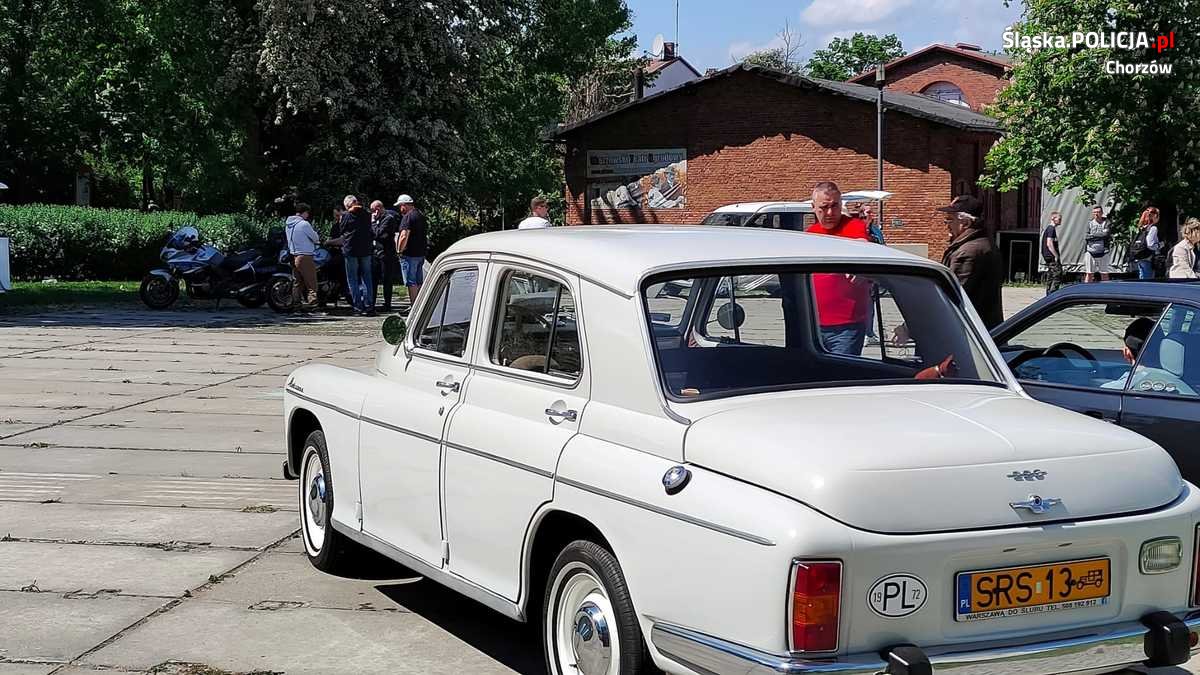 Chorzowscy policjanci dbali o bezpieczeństwo uczestników zlotu