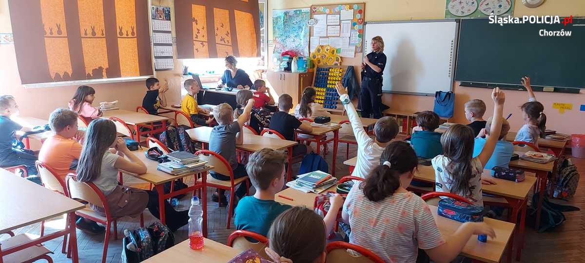 Kolejne spotkanie z uczniami w ramach programu "Bezpieczne Życie"