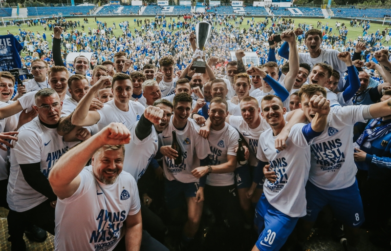 Ruch Chorzów pokonał Motor Lublin 4:0 i awansował do I ligi!