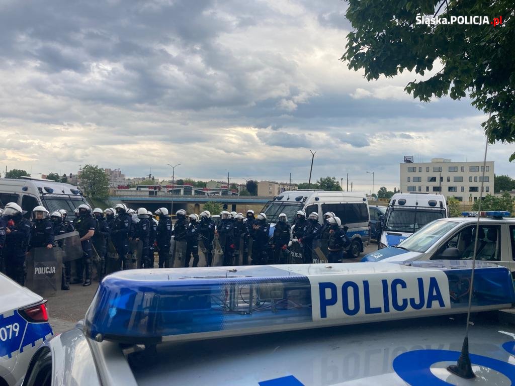 Podsumowanie spotkania Ruch Chorzów - Motor Lublin. Zatrzymano siedmiu pseudokibiców!