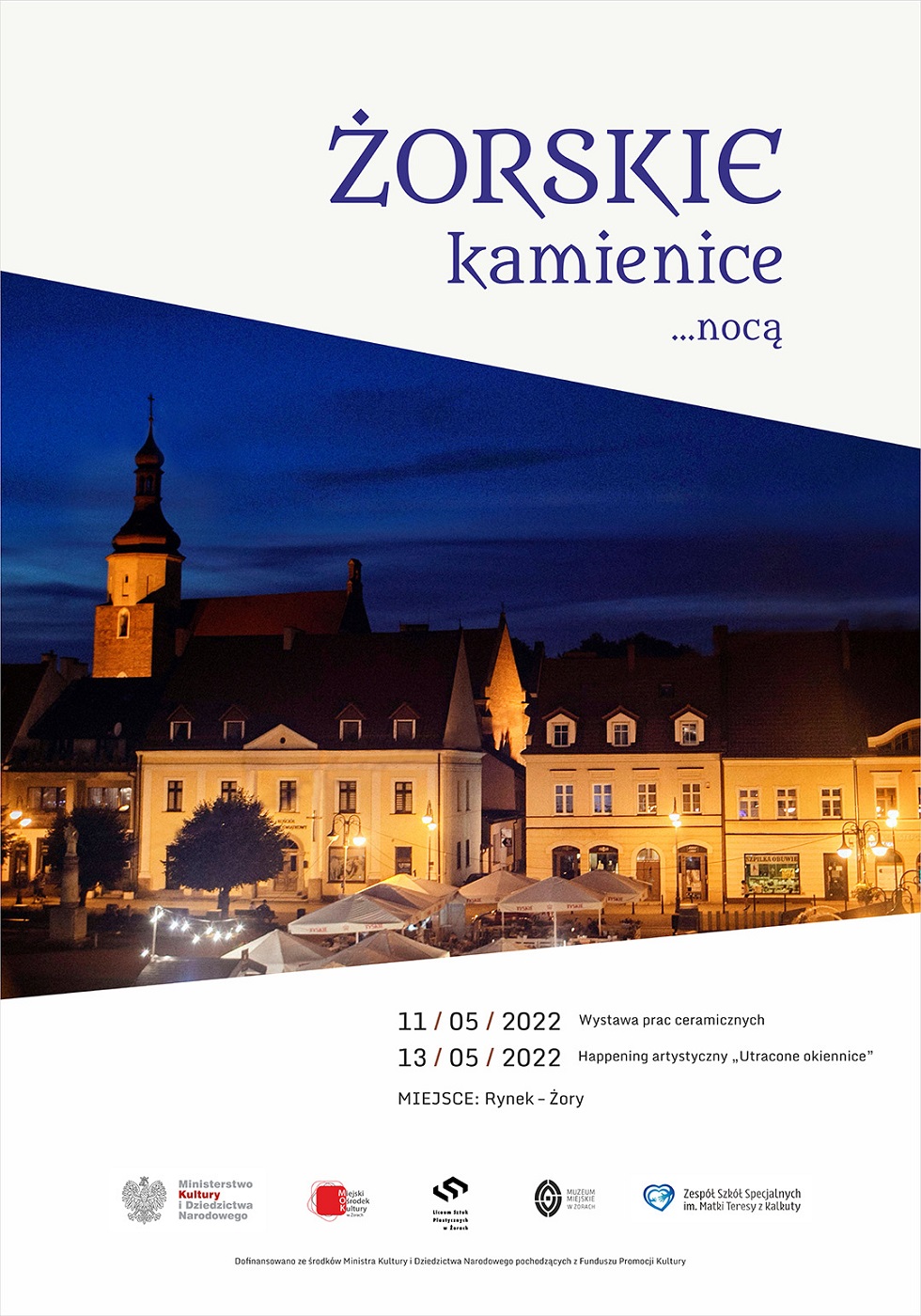 Wystawa "Żorskie kamienice nocą"