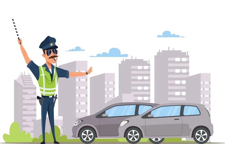 Ręczne kierowanie ruchem na skrzyżowaniach w Żorach